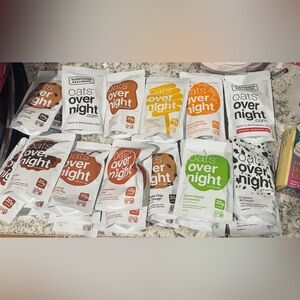 28 Oats Overnight Party Variety Pack High Protein Fiber Breakfast Gluten Free